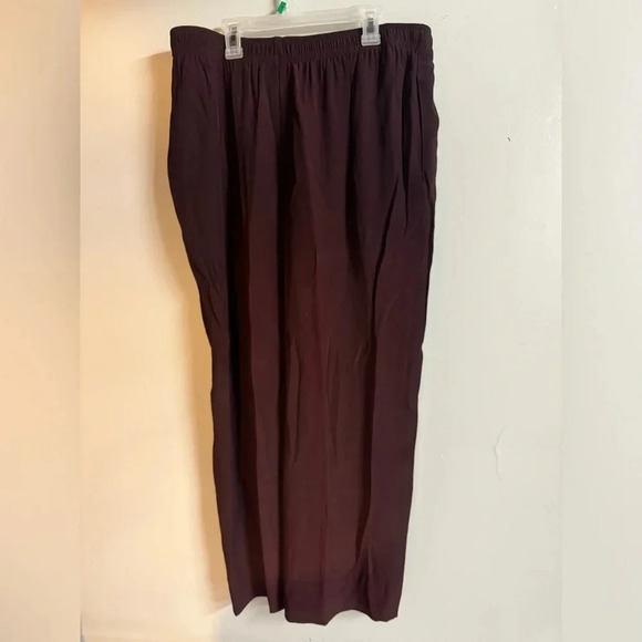 Carol Little dark drown stretch size‎ 16 baggy pants - Picture 2 of 7